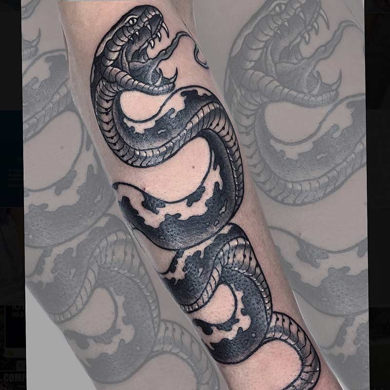 tatuaggio serpente