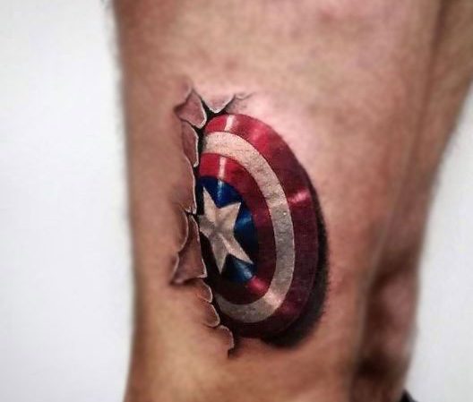 Tatuaggio capitan america