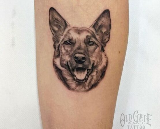 tatuaggio cane