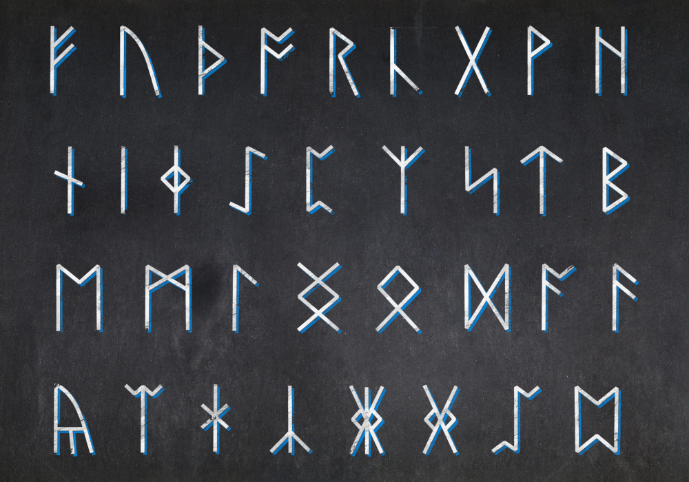 Tatuaggi Rune - Tattoo lettere alfabeto Runico