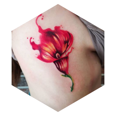 Tatuaggio fiori