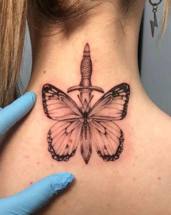 tatuaggio farfalla