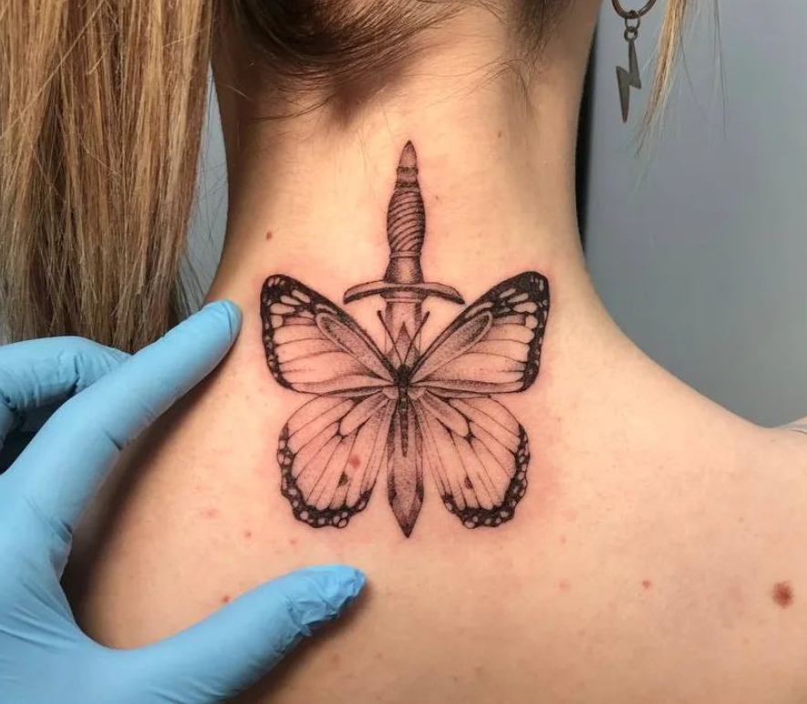 tatuaggio farfalla